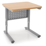 Height Adjustable Single Desk